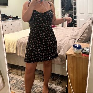 Abercrombie & Fitch black cherry skirt and top set medium